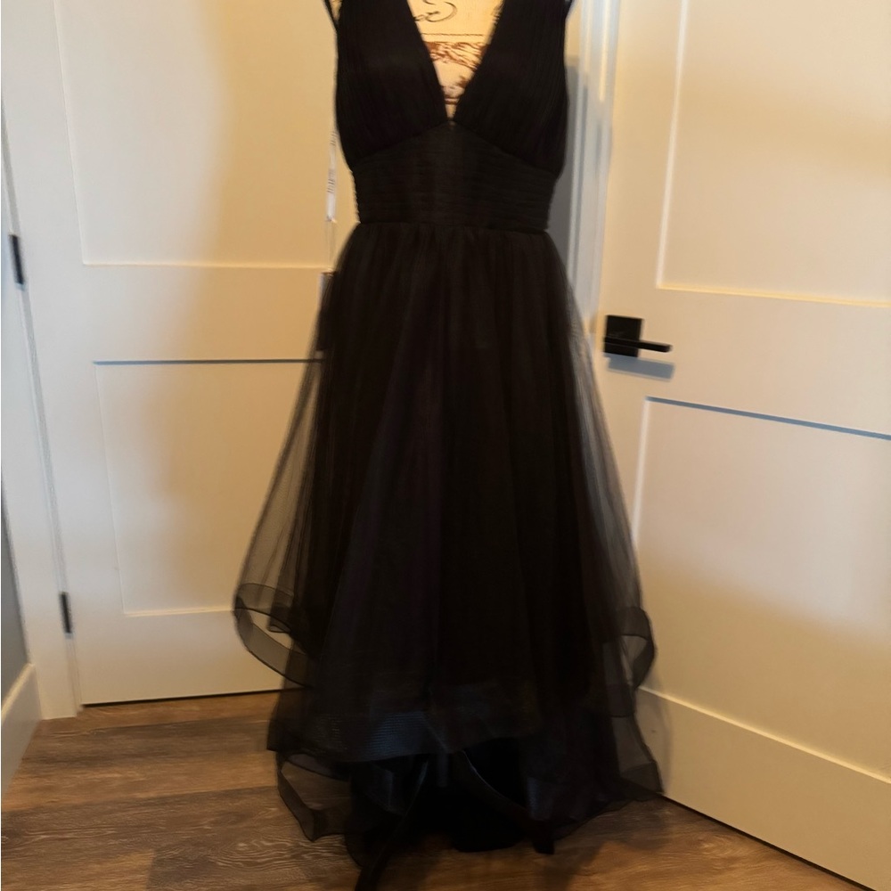 JJs House Black High Low Dress